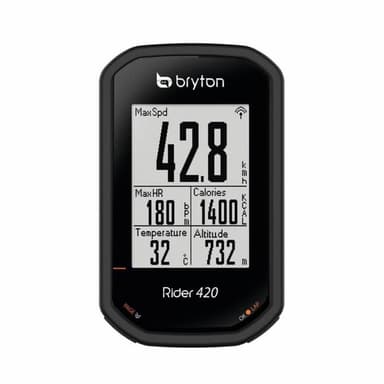 Silikon skal Bryton Rider 420 E - Svart