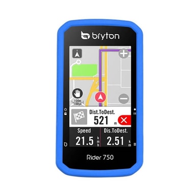 Housses Silicone Pour Bryton Rider 750 - Lot De 2, Protection Anti-Choc, Transparent Et Lavable