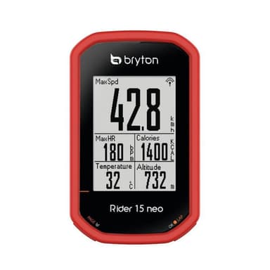 Silikon skal Bryton Rider 15 Neo E - Röd
