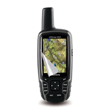 2-pack Skärmskydd PET film Garmin GPSMAP 62st