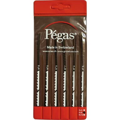Pegas PS906x6DI 1 set 6-delars lövsågbladsats