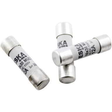 ESKA 1038330 1038330 Säkring (Ø x L) 10.3 mm x 38 mm 16