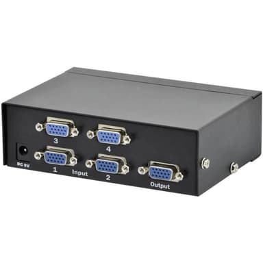 Digitus DS-45100-1 4 Port VGA-switch 1920 x 1080 pixel