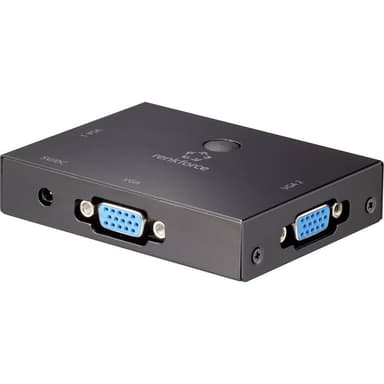 Renkforce 2 Port VGA-switch dubbelriktad 1920 x 1080