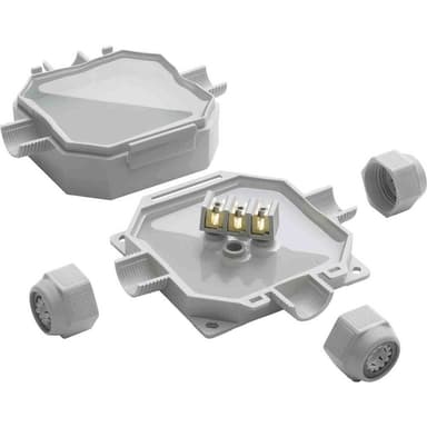 Raytech 84061 Kopplingsdosa (L x B x H) 90 x 90 x 45 mm