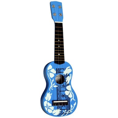 Ukulele MSA Musikinstrumente UK 34 Blå, Vit