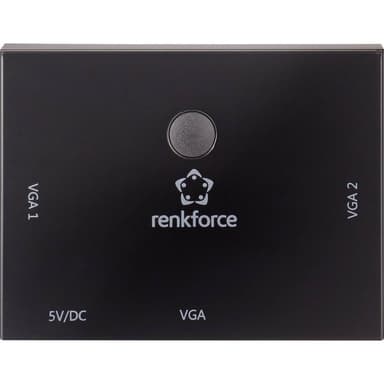 Renkforce 2 Port VGA-switch dubbelriktad 1920 x 1080