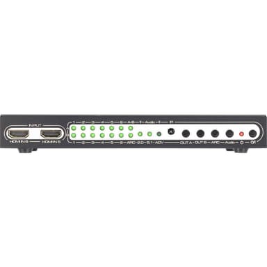 SpeaKa Professional 6 Port HDMI-Matrix-switch med