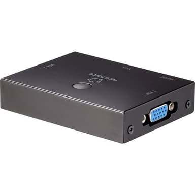 Renkforce 2 Port VGA-switch dubbelriktad 1920 x 1080