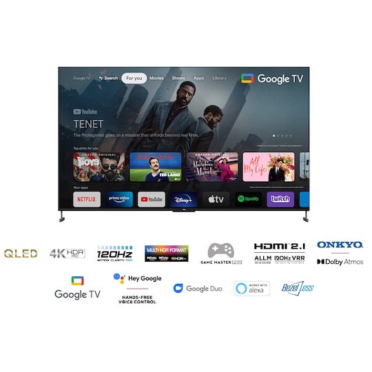TCL 98" C735 4K QLED Smart TV (2022)