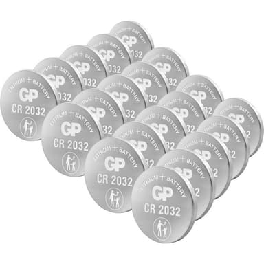 GP Batteries GPCR2032-2CPU20 Knappcell CR 2032 Litium 3