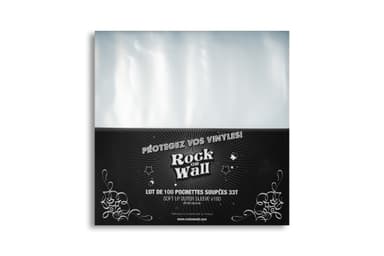 Plastfickor LP i klarplast, mjuka (ytterkonvolut) 12"x100