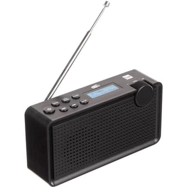 Dual DAB 85 Väskradio DAB+, FM uppladdningsbart Svart