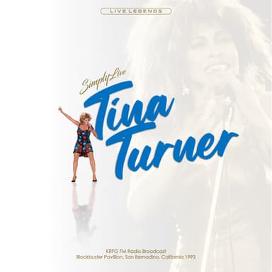 Tina Turner - Simply Live (Blå vinyl 180 gram)