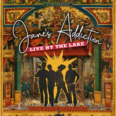 Jane´s Addiction - Live By The Lake (Röd vinyl 180 gram)