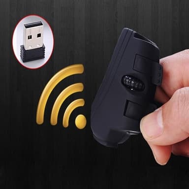 Trådlös 2,4GHz FingerMus - Optisk