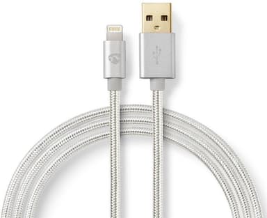 Synkroniserings- och laddningskabel | Guldpläterad 3.0 m | Kabel med USB-A hane