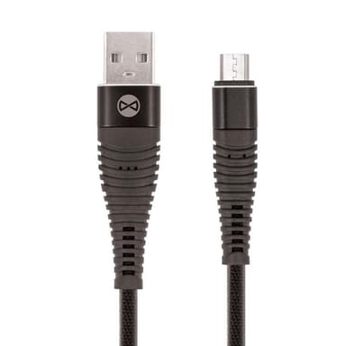Forever micro-USB kabel Shark - Svart