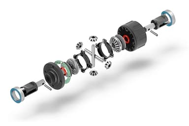 XR-365100 XB4 Aktiv Differential Fram / Bak Set