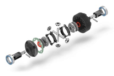 XR-325100 XB2 Aktiv Differential Fram / Bak Set