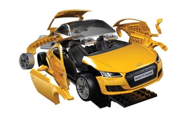 Airfix Snabbbyggd Audi TT Coupe