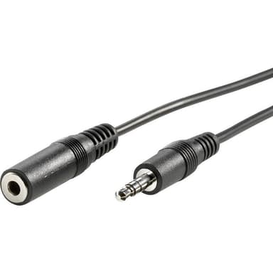 Value Teleplugg Audio Förlängningskabel [1x Teleplugg