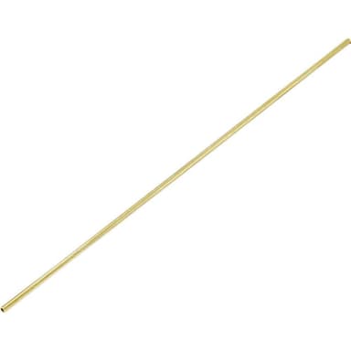 Mässing Rör Stav (Ø x L) 3 mm x 500 mm Inre diameter: 1