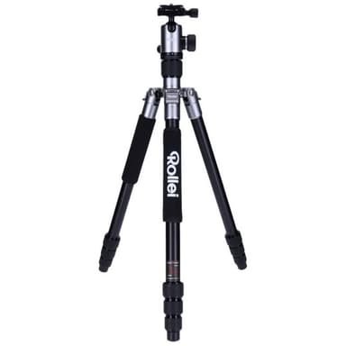 Rollei C5i Trebensstativ Arbetshöjd=11 - 156 cm Titan