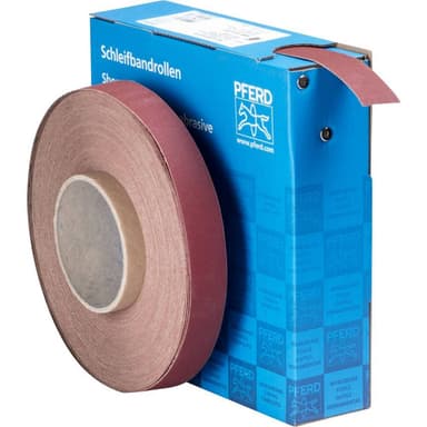 PFERD SBR 25 A 240 45016024 Slippappersrulle Kornighet