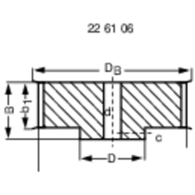 Mässing Platt Profil (L x B x H) 500 x 8 x 2 mm 1 st
