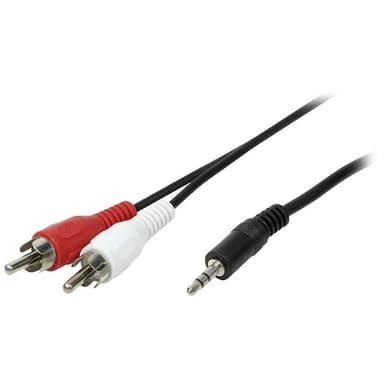 LogiLink RCA / Teleplugg Audio Anslutningskabel 5.00 m