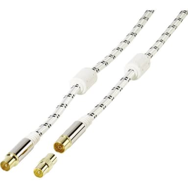 Vivanco Antenn Anslutningskabel [1x Antenn-hane 75 Ω -