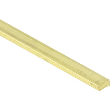 Mässing Platt kant Stav (L x B x H) 500 x 2 x 1 mm 1 st