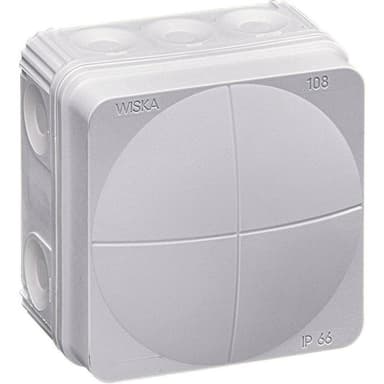 Wiska 10060522 Avgreningsbox (L x B x H) 76 x 76 x 51