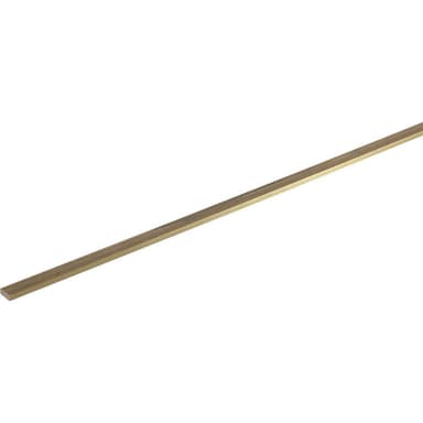 Mässing Platt Profil (L x B x H) 500 x 2 x 1 mm 1 st