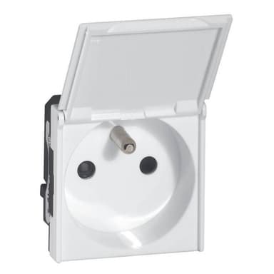 Legrand Kontaktskydd Mosaic Vit 077119