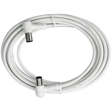 Axing Antenn Anslutningskabel [1x Antenn-hane 75 Ω - 1x