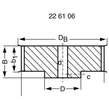 Mässing I-Profil (L x B x H) 500 x 3 x 2 mm 1 st