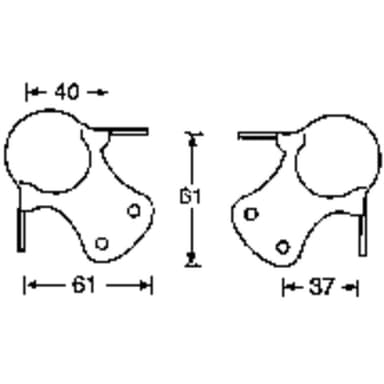 Mässing Rund Profil (Ø x L) 4 mm x 500 mm 1 st