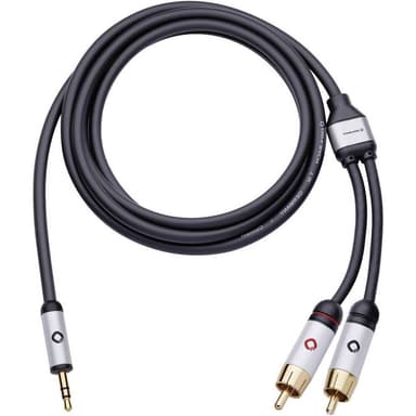 Oehlbach RCA / Teleplugg Audio Anslutningskabel [2x