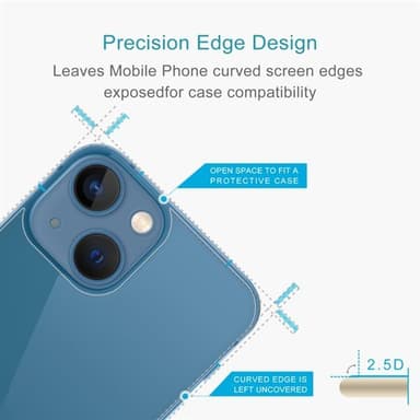 Skydd för baksida i härdat glas - iPhone 13