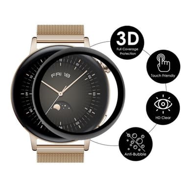 Skärmskydd i härdat glas för Huawei Watch GT 3 42 mm - 2-pack