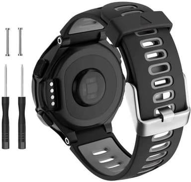 Garmin Forerunner 220/230/235/620/630/735XT armband Svart/Grå