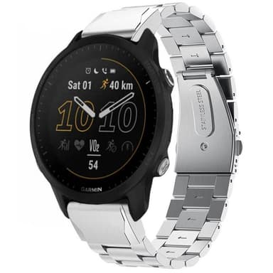Armband rostfritt stål Garmin Forerunner 955 - Silver