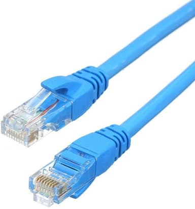 NORDIQZENZ Nätverkskabel UTP RJ45 Cat6 3m, Blå