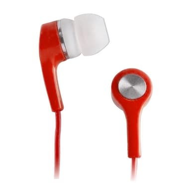 Setty audio hörlurar In-Ear (3,5 mm), röd