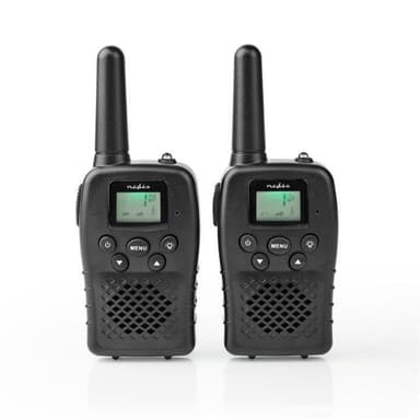 Walkie talkie | Räckvidd 10 km | 8 kanaler | VOX | Laddningsbara