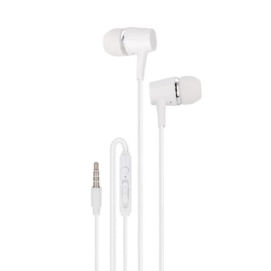Maxlife MXEP-02 - In-Ear hörlurar med mic, Vit