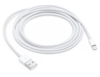 Apple Lightning-kabel till USB, 2 meter (MD819ZM), Bulk