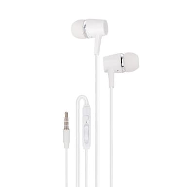 Maxlife MXEP-02 - In-Ear hörlurar med mic, Vit